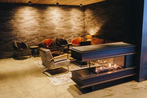 Vedere exterior, Hotel Kria in Vik i Myrdal