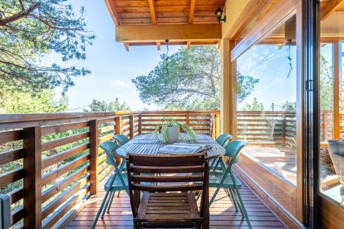 Kilátás, Casa nórdica en el bosque con vistas al mar (Casa nordica en el bosque con vistas al mar) in Mont-ral