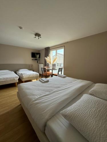 Chambre quadruple, confort