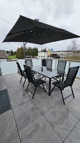 Erkély/terasz, Ferienhaus Moni Gunningen in Hausen ob Verena