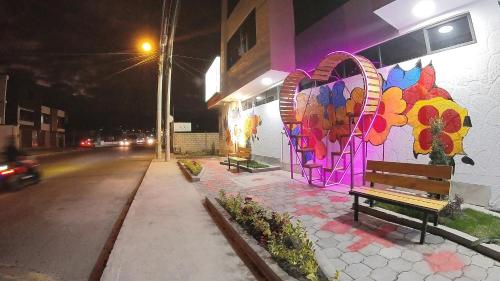 Exterior view, Hostal Flor de los Angeles Salcedo in Salcedo