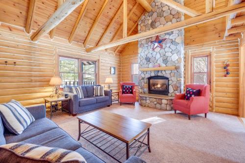 Interlochen Cabin with Fireplace - Near State Park! in Interlochen, USA