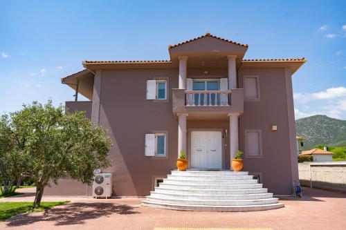 外部景觀, Anasemia Villa Pelion in 阿諾萊高尼亞