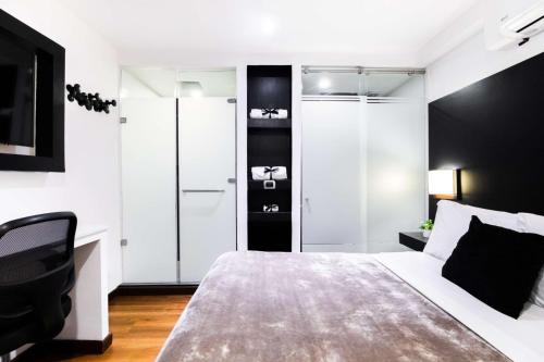 1 double bed