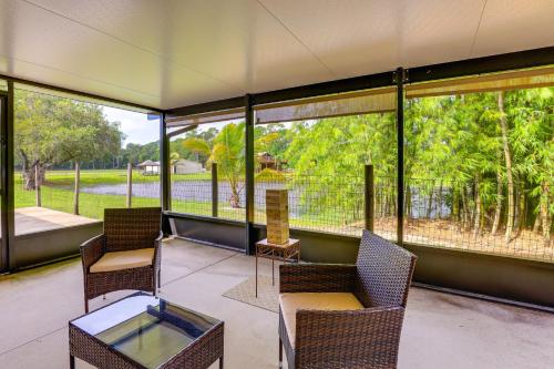 Cozy Palm City Home on 5-Acre Working Farm