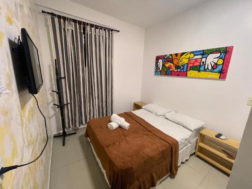1 double bed