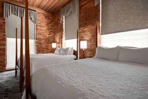 2 queen beds, 1 sofa bed