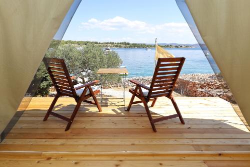Balkons/terase, Rooms by the sea Cove Golubovac, Kornati - 23062 in Žut