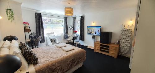 Rose Homestay Brighton - Free parking Ensuite studio room near Brighton Uni in Woodingdean