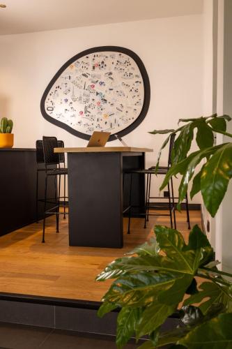 Business center, Hotel Saint Marcel in 13th - Place d'Italie