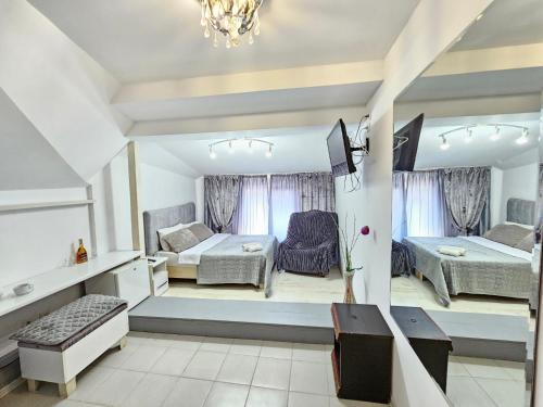 1 double bed