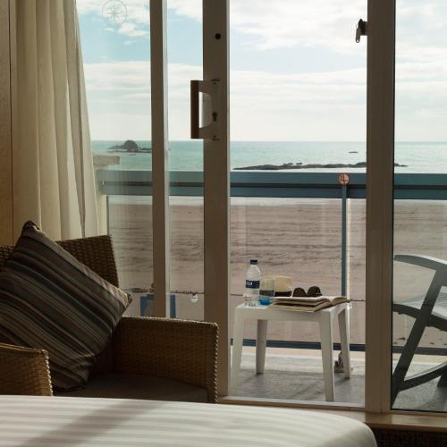 balkon/taras, Golden Sands in Saint Brelade