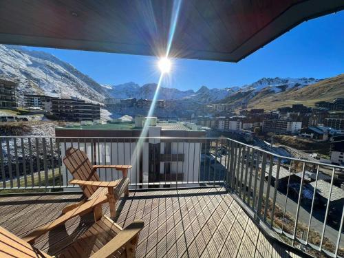 Penthouse luxe Tignes Lavachet 4 chambres pour 8 pers. avec terrasse - FR-1-641-72 near Le Brasero