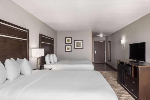 2 queen beds