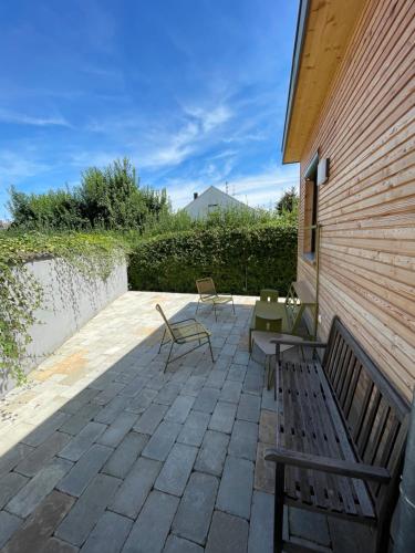 Erkély/terasz, Ruheoase an der Iller in Illertissen