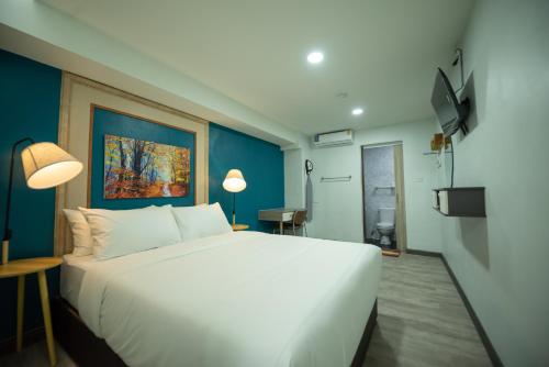 1 double bed