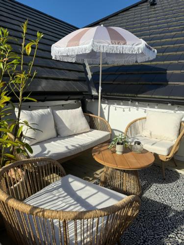 Erkély/terasz, Gemütliches Appartement im Kottenforst Nähe Bonn (Gemutliches Appartement im Kottenforst Nahe Bonn) in Meckenheim