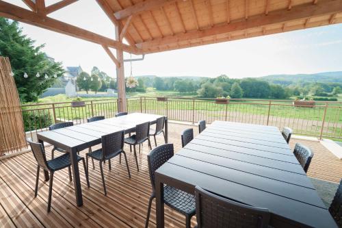 Balkons/terase, Gîte du Haut Morvan (Gite du Haut Morvan) in Anost