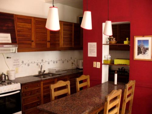 Kitchen, Hostel Lagares in Mendoza