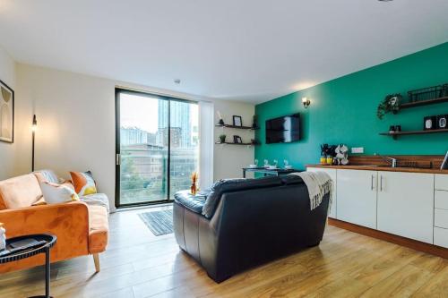 Modern 2BR near Manchester city centre - Free parking garage, Manchester (fotografie 6)