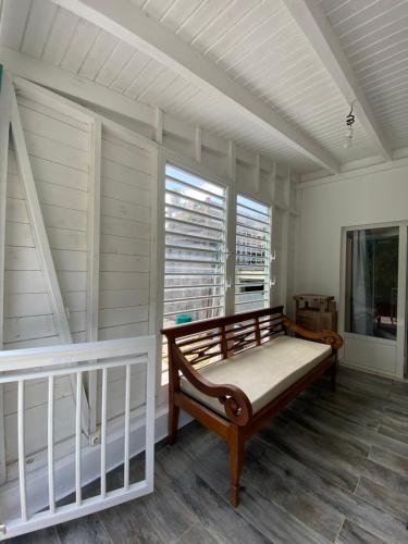 Balkons/terase, Appartement paisible avec jardin in Lamentin