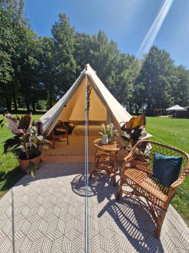 . Glamping za Zamkiem w Chęcinach