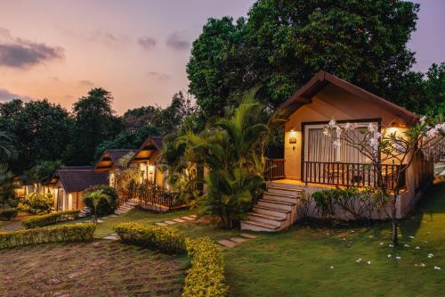 Entrance, Stone Wood Resort, Mandrem in Mandrem