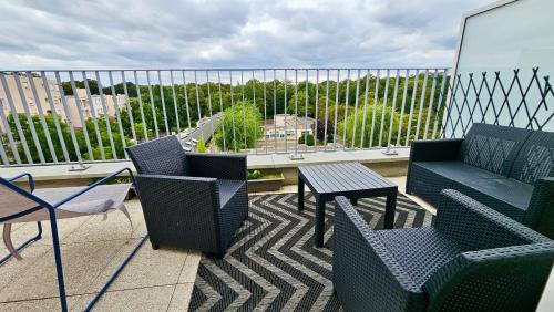 Удобства, Penthouse lumineux 20min Paris et Disney avec 2 balcons in Ноазиел