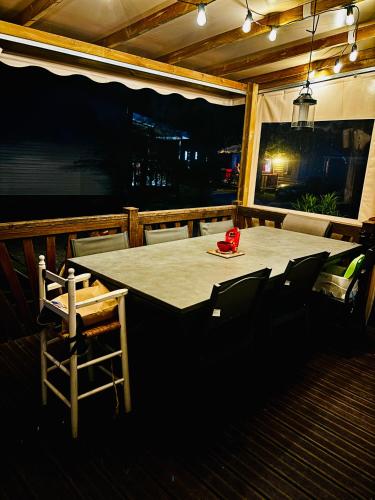 Balkons/terase, Superbe Mobilehome 3 ch, climatisé tout confort (Superbe Mobilehome 3 ch, climatise tout confort) in Onesse-Laharie