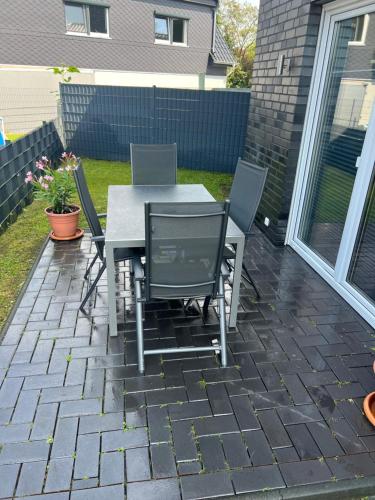 Altan/terrasse, Pension Imhof in Oyten