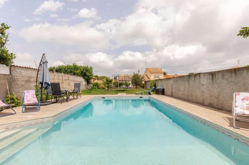 Peldbaseins, Agréable logement avec piscine entre mer et vignes (Agreable logement avec piscine entre mer et vignes) in Maureilhan