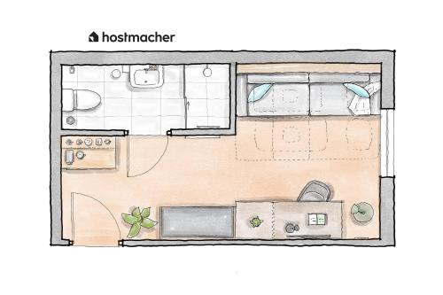 Lake Suite, Self Check-In by HM in Gmunden, Österreich