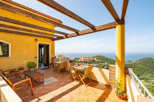 Balkons/terase, B&B Pedra Rubia in Nebida