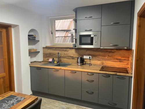 Konyha, Apartmán na náměstí II Kraliky (Apartman na namesti II Kraliky) in Kraliky