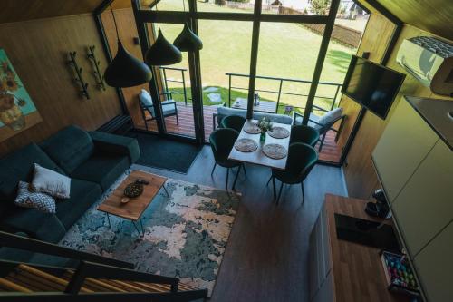 共用Lounge/電視區, Natur Resort Jetřichovice (Natur Resort Jetrichovice) in 耶特里確維察烏德奇納