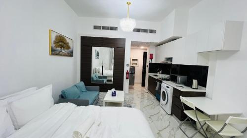 Olivz Residence Furnished Cozy Studio Apartment, Dubai (Foto 8)