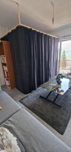 Canapé lit "appartement partagé" en centre ville - Location saisonnière - Annemasse
