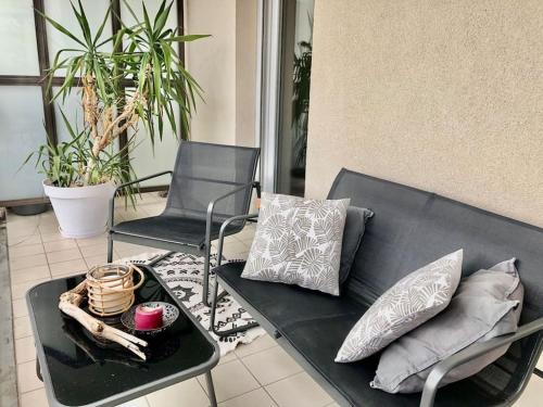 Un balcon à Monplaisir- 4 lits -garage - 47m2