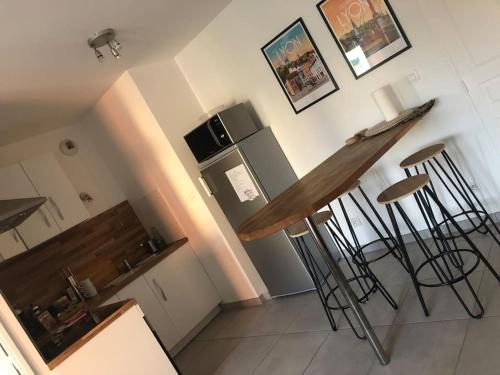 Un balcon à Monplaisir- 4 lits -garage - 47m2