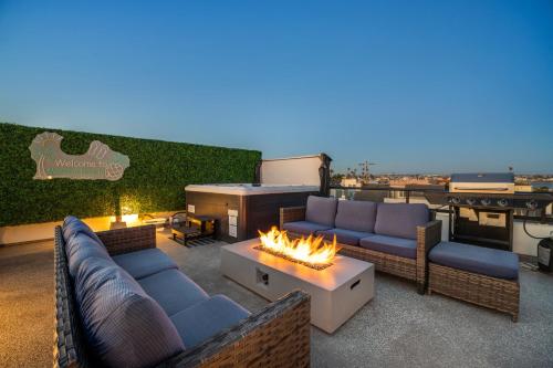 Ocean & Bay Panorama 4 Levels Rooftop with Hot Tub, San Diego (foto 10)