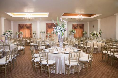 Banquet hall, Hotel Mediterraneo in Ciudad Madero