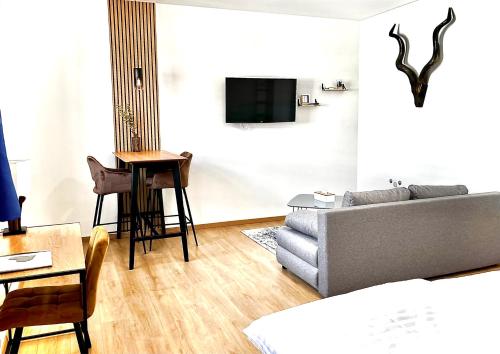 1 king bed, 1 sofa bed