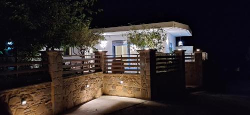 Exterior view, MariAdni Garden House in Mithimna