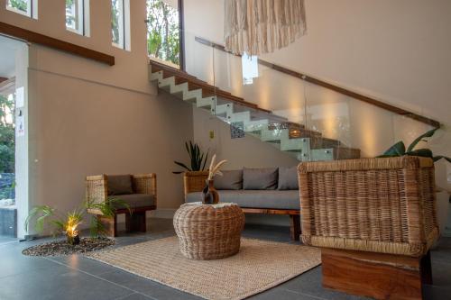 Tulum 2 br suite plunge pool AC WiFi - Tap to explore photos
