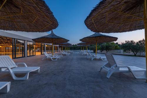 Peldbaseins, Oaza Mira Camping in Draga