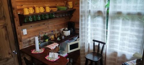 廚房, Cabaña de Montaña (Cabana de Montana) in 卡塔戈