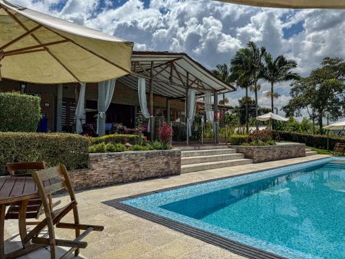 A szálláshely kívülről, Finca del Cafe - Casa Typica in Santa Rosa De Cabal