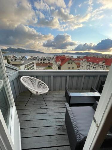 Romslig leilighet i Sandviken