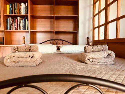 Bibliothèque Vintage Studio & Easy Garden gîte à louer Néa Alikarnassós