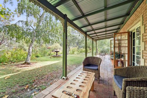 Balcony/terrace, Holberry House in Nannup